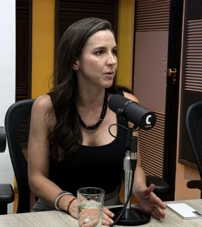 Gestión y datos: la ministra Mercedes Rus en los estudios de Ciudadano.news tras los anuncios de seguridad.