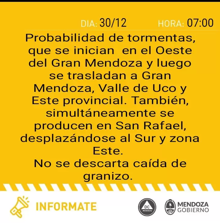 Alerta amarilla