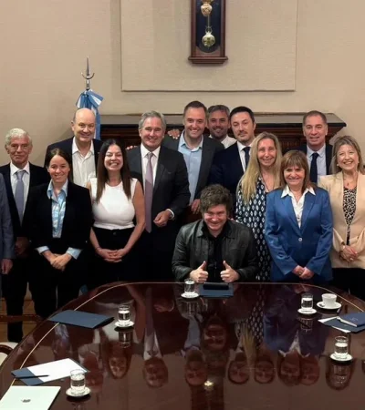 Algunos funcionarios del Gabinete de Milei