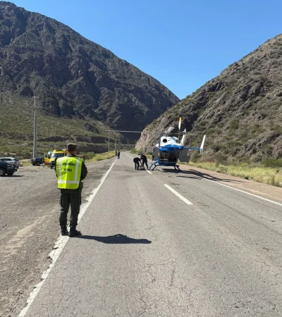 Accidente en Alta Montaña/ Fuente: Ministerio de Seguridad