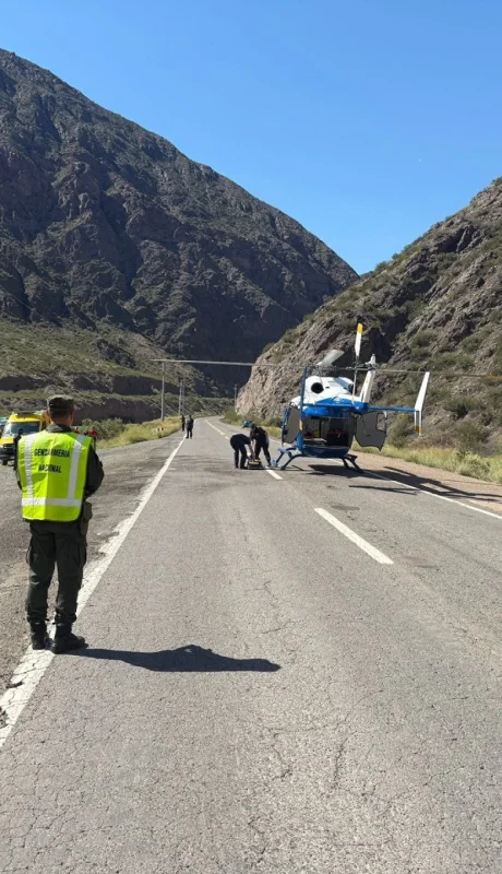 Accidente en Alta Montaña/ Fuente: Ministerio de Seguridad