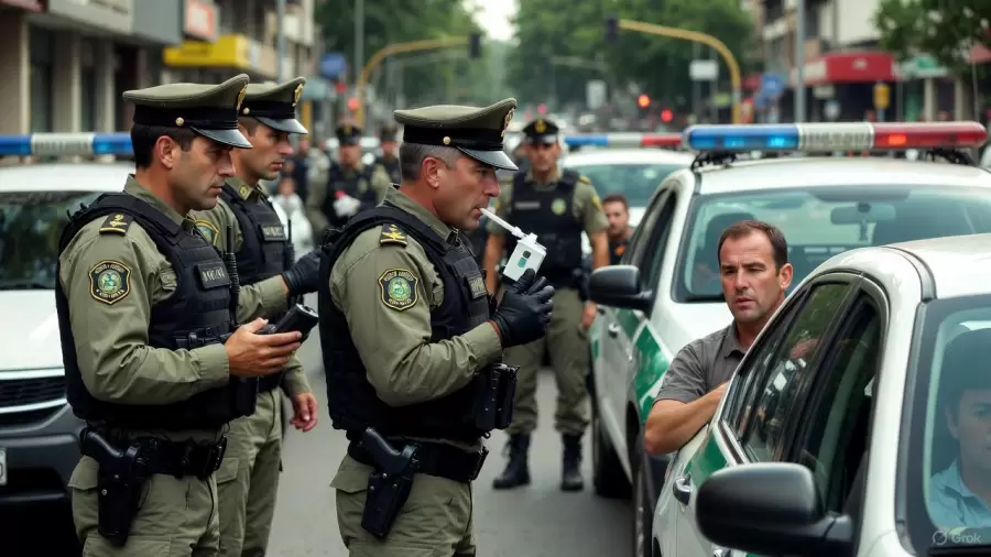 Las insólitas excusas de conductores borrachos en los controles de Año Nuevo.