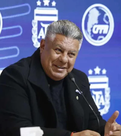 La tranquilidad de Claudio Tapia.