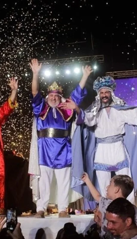 Los Reyes Magos llegan a Godoy Cruz.