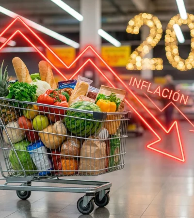 Respiro en las góndolas con el dato de diciembre.