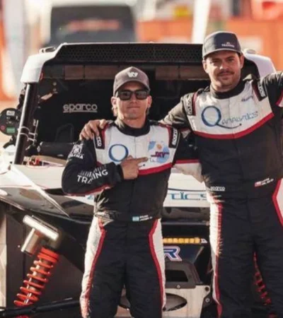 Bruno Jacomy y Lucas del Río festejaron en Arabia.