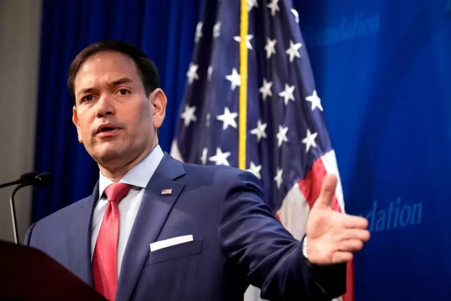Marco Rubio, secretario de Estado estadounidense.