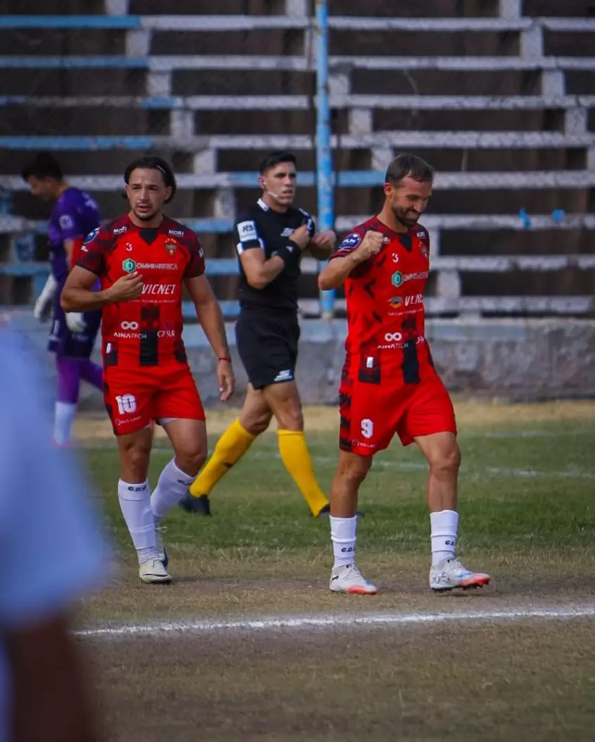 Gonzalo Klusener marcó el tanto del triunfo