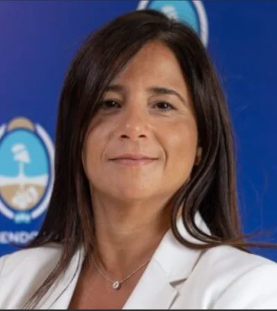 La subsecretaria de Infraestructura de la provincia.