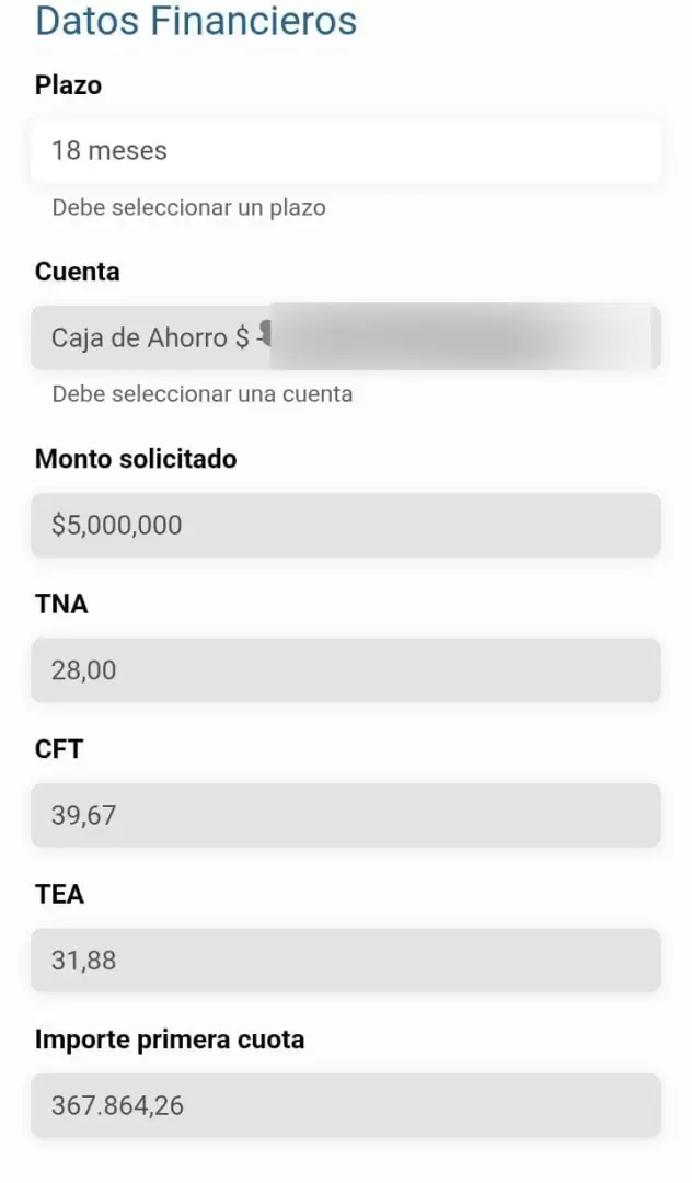 Préstamos vacaciones BNA+