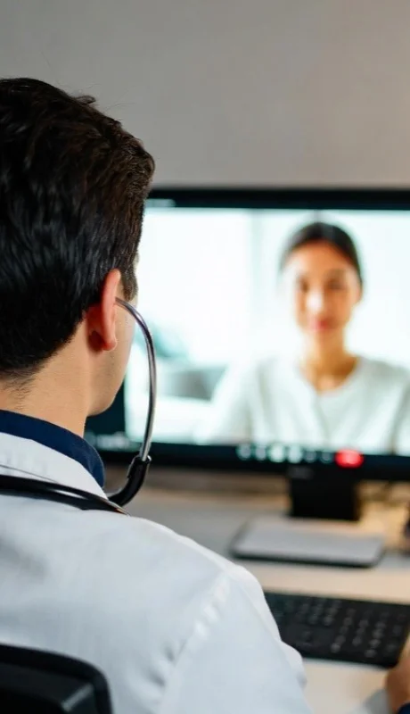 Telemedicina de Osep/ Fuente: IA