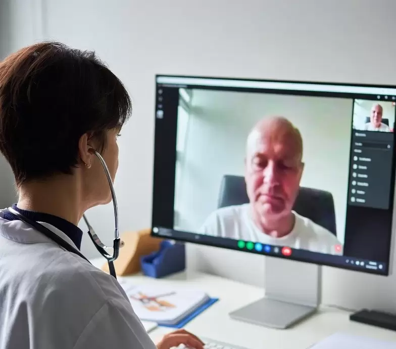 Telemedicina de Osep/ Fuente: IA