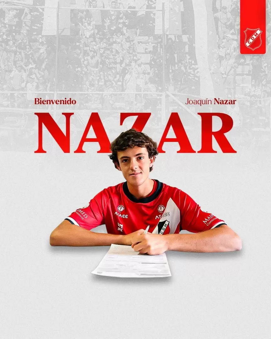 Nazar, jugador de mucha proyección.