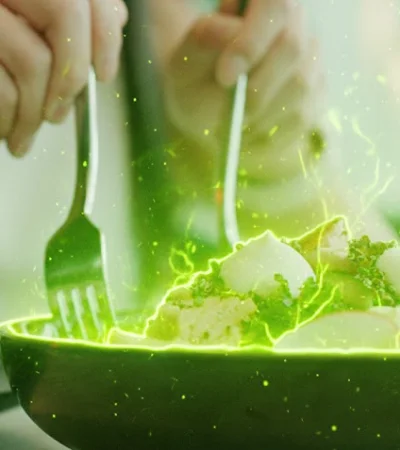 Los alimentos contienen potasio. Por lo tanto, tienen radiación.