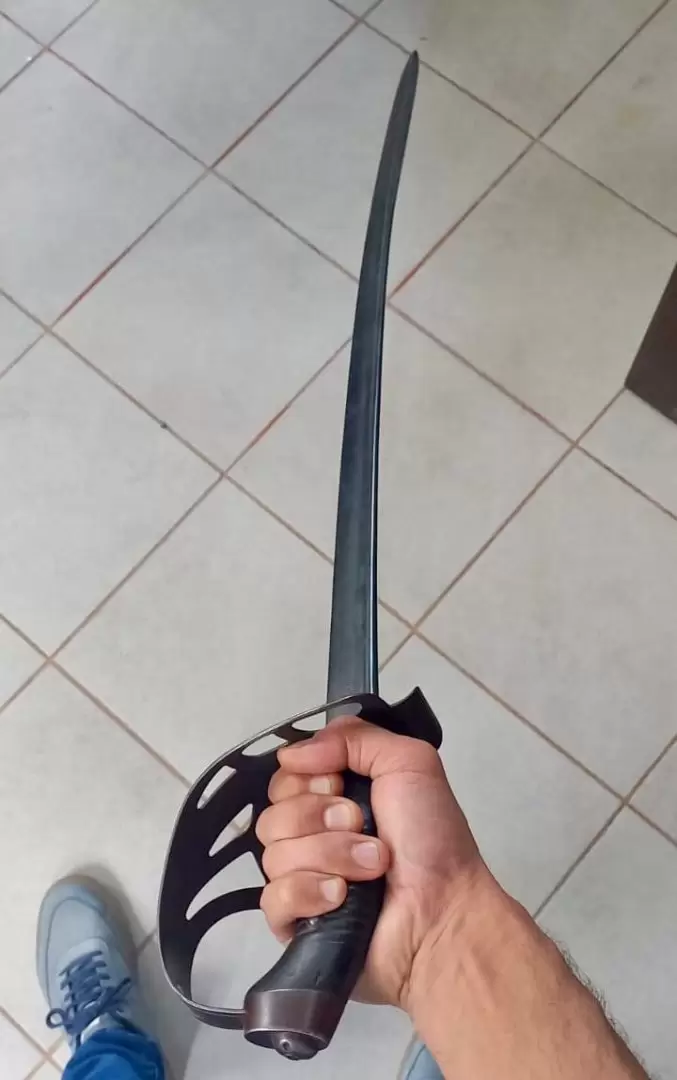 Sable robado en La Heras/ Fuente: Municipalidad de Las Heras