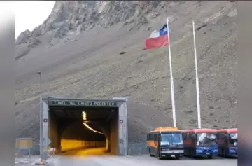 Cierran el Paso Cristo Redentor esta noche por alerta de aludes en alta montaña