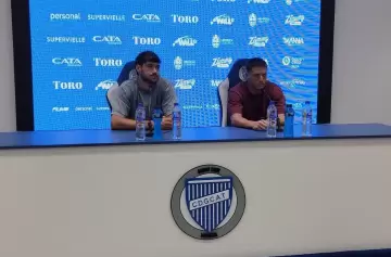 Godoy Cruz presentó oficialmente a Francisco Gerometta y Camilo Alessandria