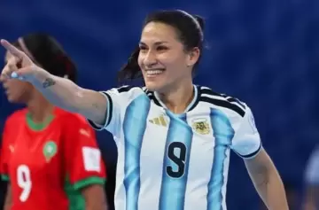 Ana Ontiveros, la jugadora mendocina de futsal  nominada entre las mejores del mundo