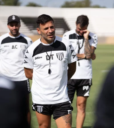 Ariel Broggi, DT de Gimnasia.