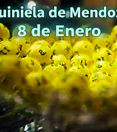 Quiniela de Mendoza del 8 de enero