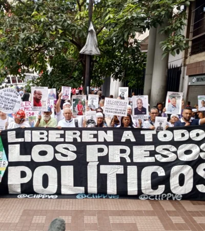 Reclamo por presos políticos