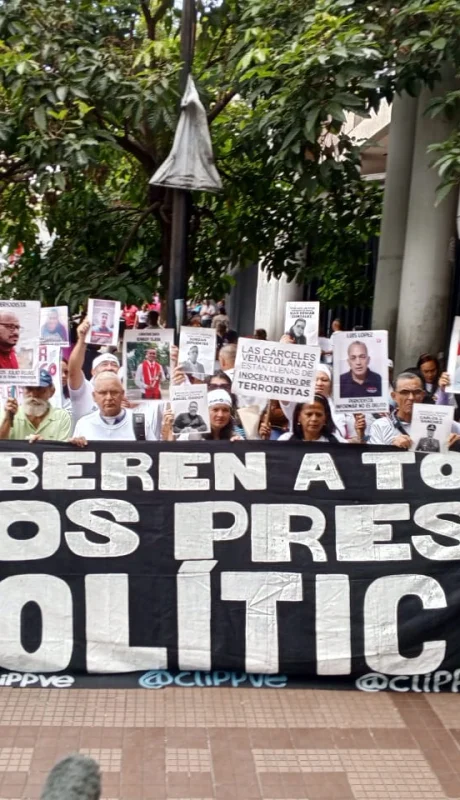 Reclamo por presos políticos