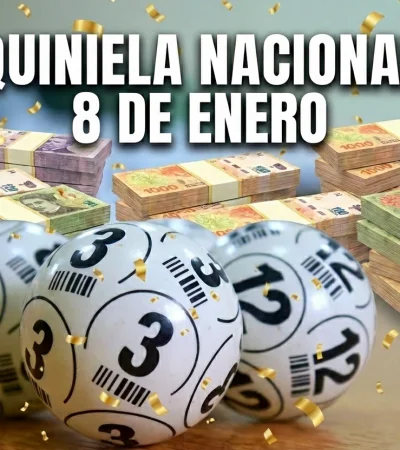 Quiniela Nacional del 8 de enero