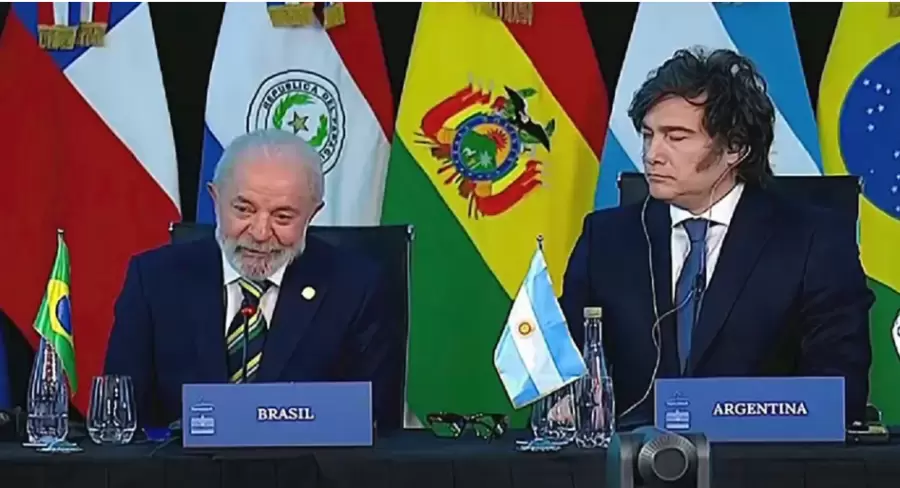 No hay sintonía entre Lula da Silva y Javier Milei.