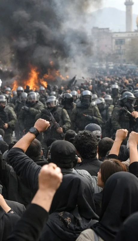 El régimen asesinó a cientos de manifestantes y EE.UU. no descarta una respuesta militar directa.