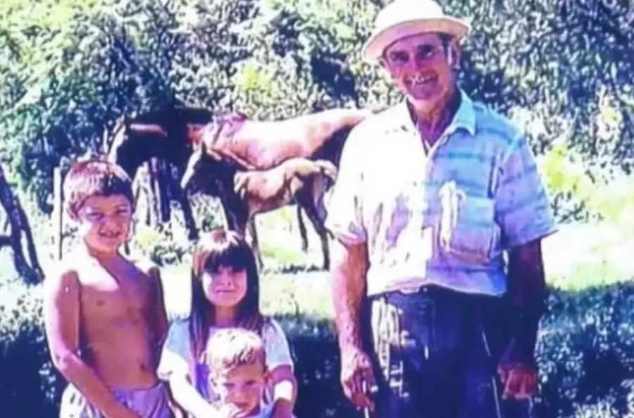 Parte de la familia Gill, desaparecida en Entre Ríos 23 años atrás. (Foto: archivo web)