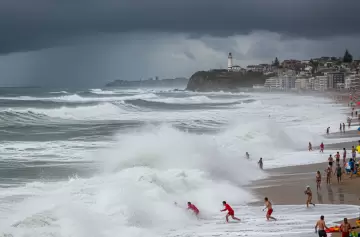 Meteotsunami y heroísmo en Mar Chiquita: los guardavidas y el esfuerzo titánico por la vida de Yair