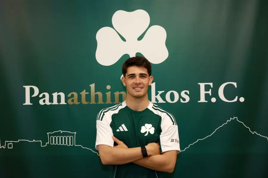 Vicente Taborda, uno de los argentinos del Panathinaikos.