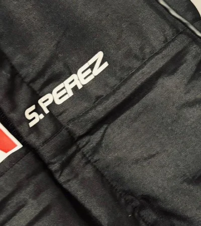 Checo está listo para salir a pista.