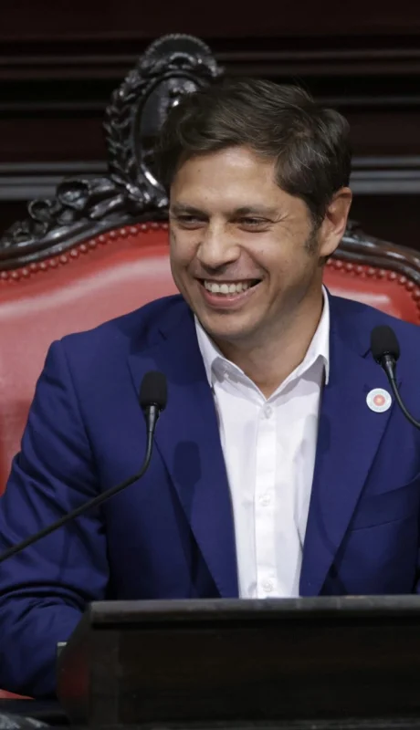 Kicillof, hoy gobernador.