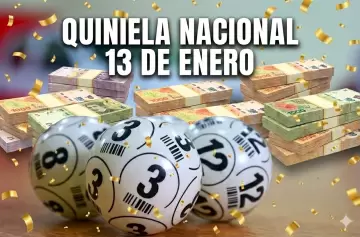 Quiniela Nacional (Ciudad): todos los resultados de hoy, martes 13 de enero de 2026