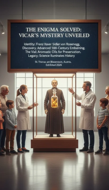 Científicos resuelven el misterio del vicario Franz Xaver Sidler.