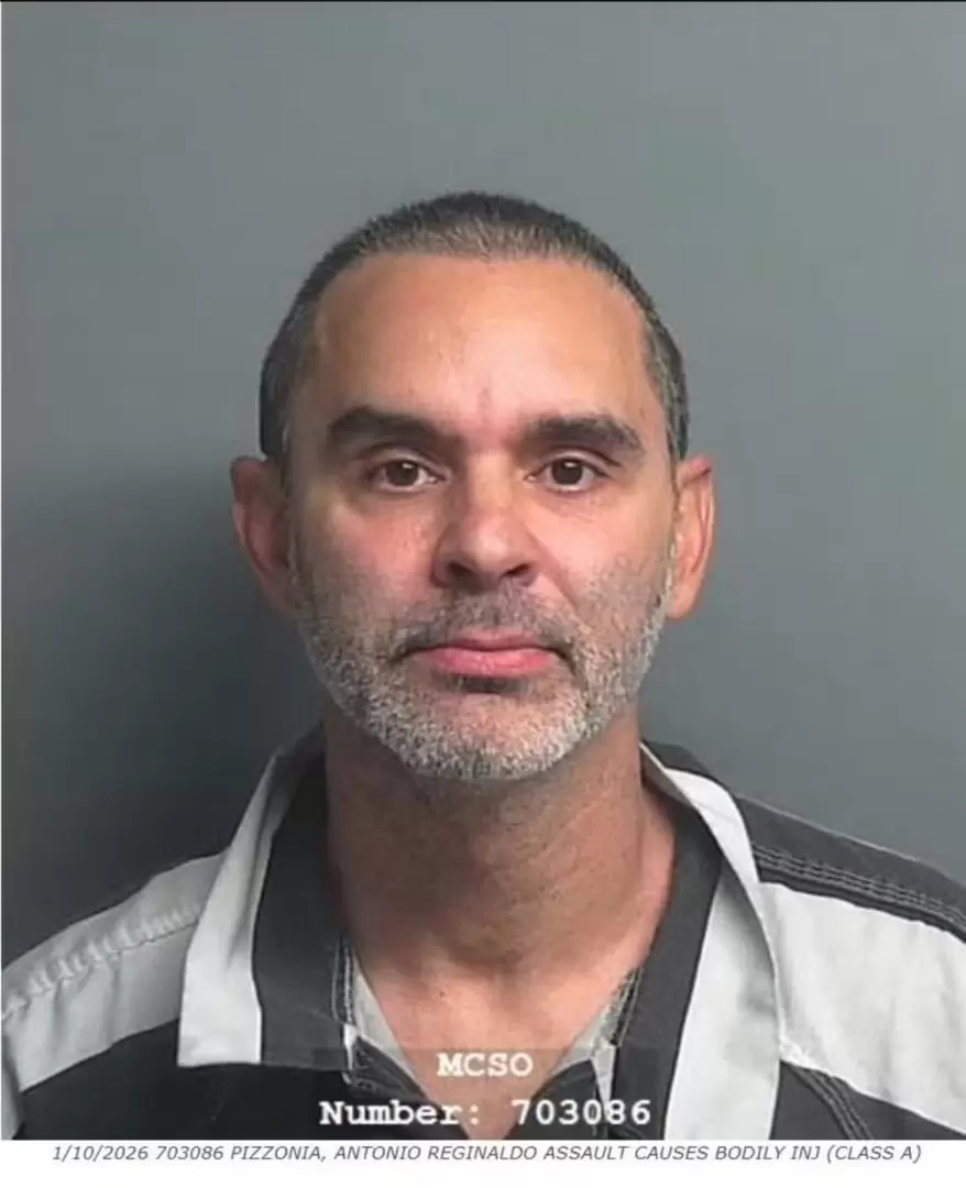 Antonio Pizzonia, el ex F1 detenido.