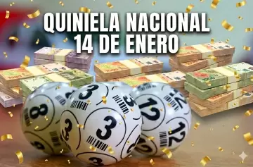 Quiniela Nacional (Ciudad): todos los resultados de hoy, miércoles 14 de enero de 2026