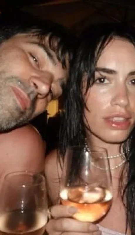 La pareja está de vacaciones románticas en Brasil