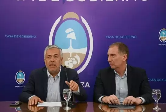 Diego Santilli recorrerá Mendoza junto con Alfredo Cornejo