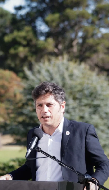 El gobernador bonaerense Axel Kicillof, lanzado al espacio federal. (Foto: gentileza)