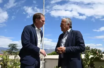 Santilli y Cornejo coincidieron en impulsar la reforma laboral: "Es para que se pueda tomar más empleo"