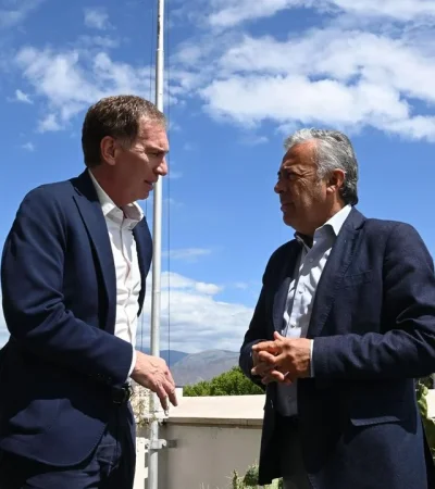 Cornejo y Santilli en Mendoza