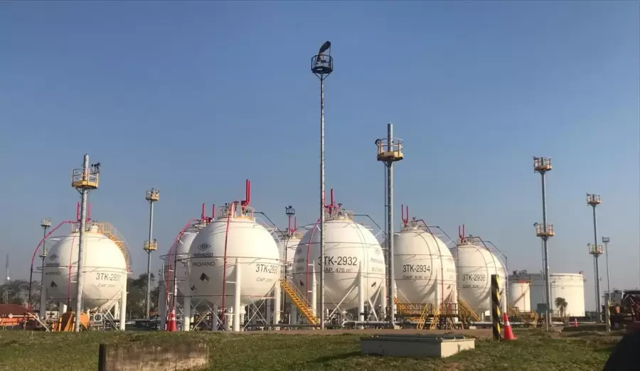 Refinería de combustibles en Santa Cruz de la Sierra