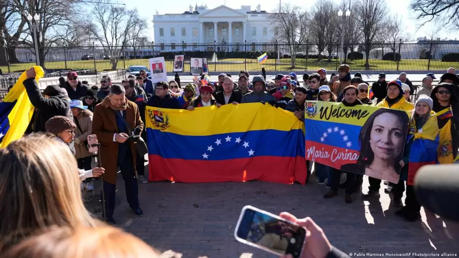 Venezolanos exiliados en Washington