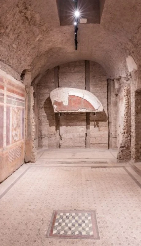 Tesoro oculto en Roma: cómo es la lujosa mansión de 2.000 años que estuvo enterrada y ahora se visita por streaming.