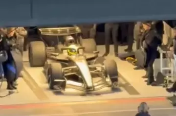 Un inesperado protagonista se anticipó a todos y ya probó el auto de la nueva era de la F1