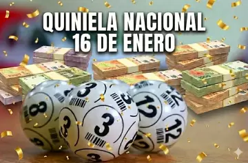 Quiniela Nacional (Ciudad): todos los resultados de hoy, viernes 16 de enero de 2026