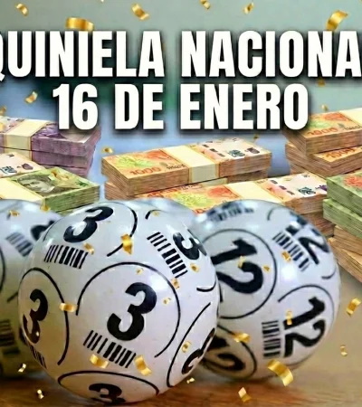 Quiniela Nacional del 16 de enero