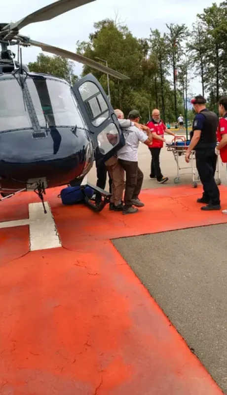 Iba a cruzar a Chile a caballo y terminó rescatado.